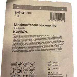 Kliniderm Foam silicone Lite 6x8,5cm